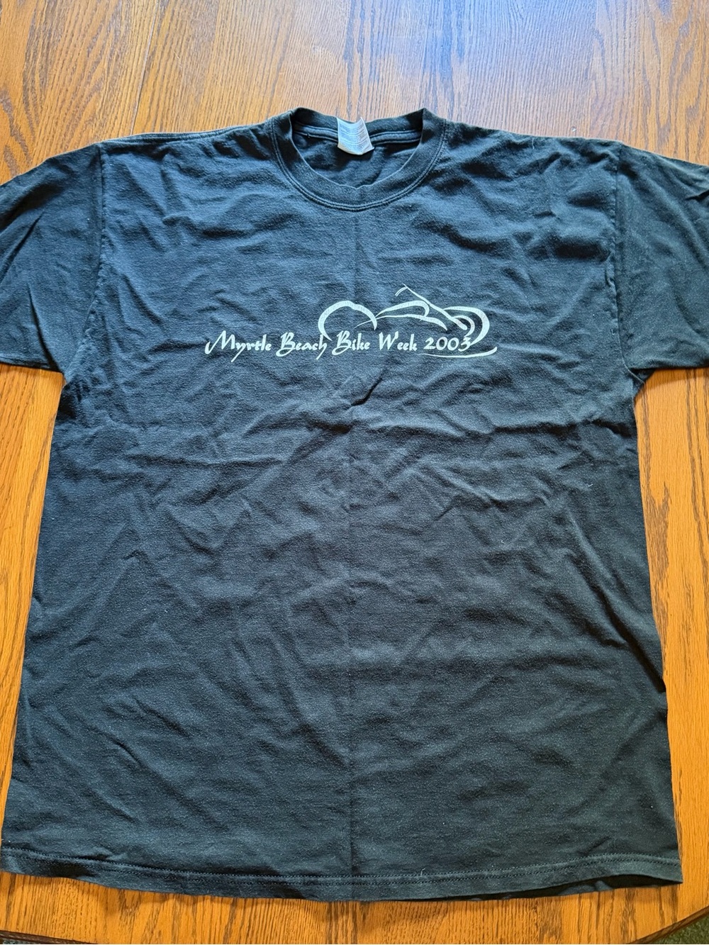 Myrtle Beach Bike Week 2003 Black Short-Sleeve XL